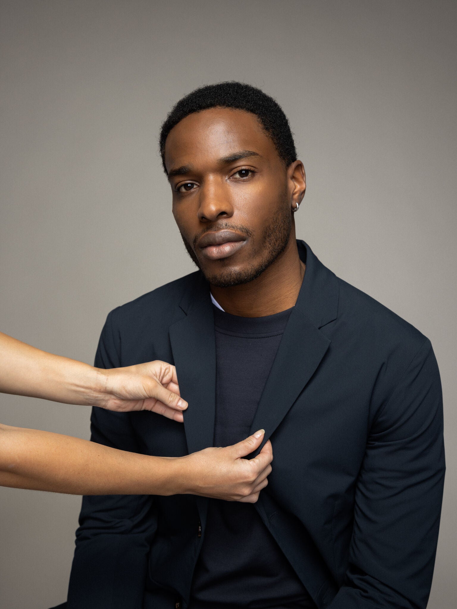 Modelshot / Navy / Detail